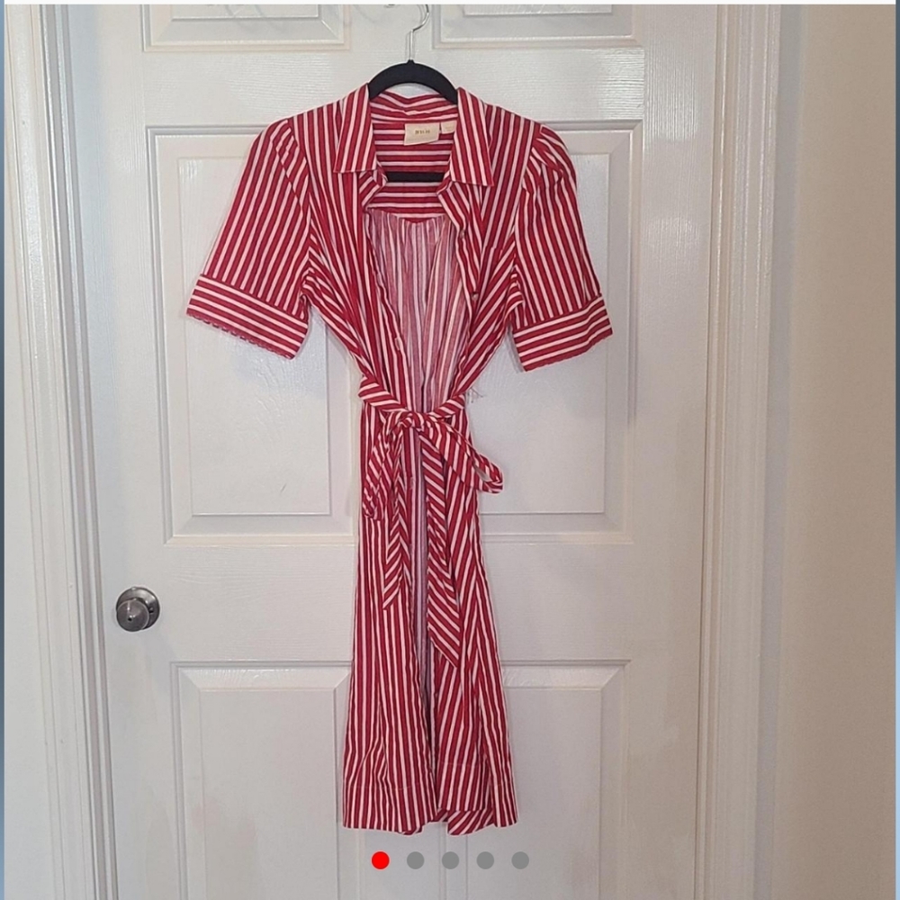 Anthropologie Shirtdress Small